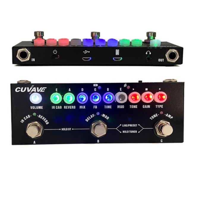 only pedals has cuvave cube baby multi effect with ir and amp modeller 54