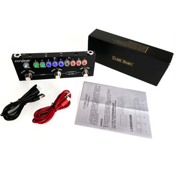 only pedals has cuvave cube baby multi effect with ir and amp modeller 55