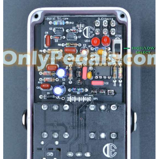 only pedals has d effects traveller distortion chinese boutique guitar pedal 55