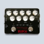 only pedals has eleca black hurricane octave multiplexer bass and guitar pedal 63
