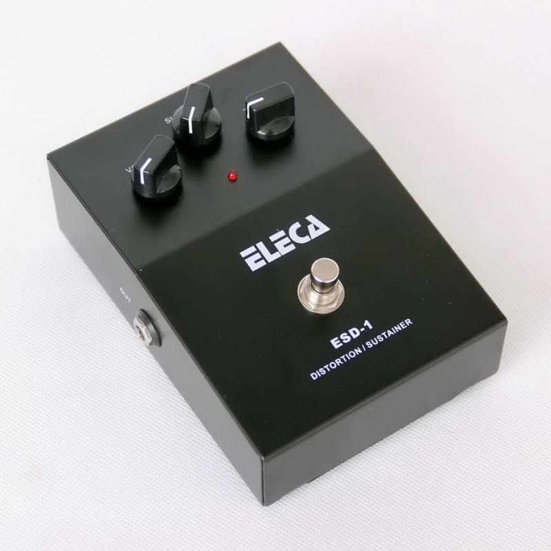 only pedals has eleca esd-1 sustain and distortion pedal 55