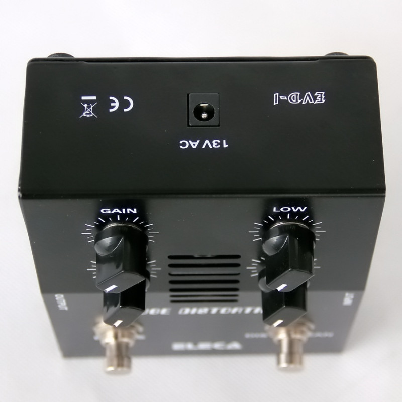 only pedals has eleca evd-1 vacuum tube distortion pedal 57