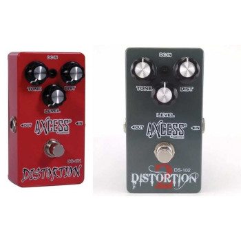 Giannini DS-101 and DS-102 Distortion 2 Pedal Combo