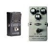 only pedals has giannini tu-125 chromatic tuner and eko dr. drive overdrive 2 pedal combo 56