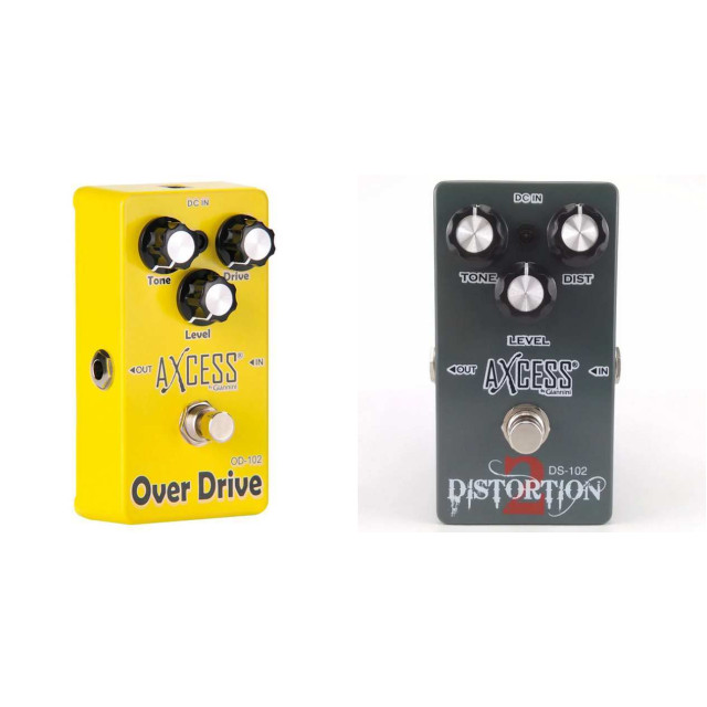only pedals has giannini od-102 ds-102 distortion and overdrive 2 pedal combo 53