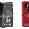 Giannini TU-125 Tuner and DS-101 Distortion 2 Pedal Combo