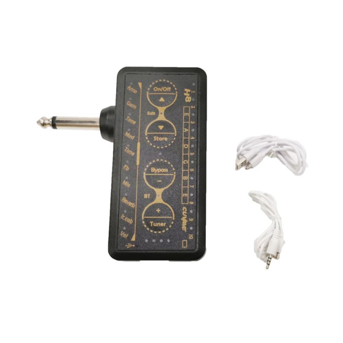 only pedals has cuvave h8 mini hedphone guitar amp with effects 60