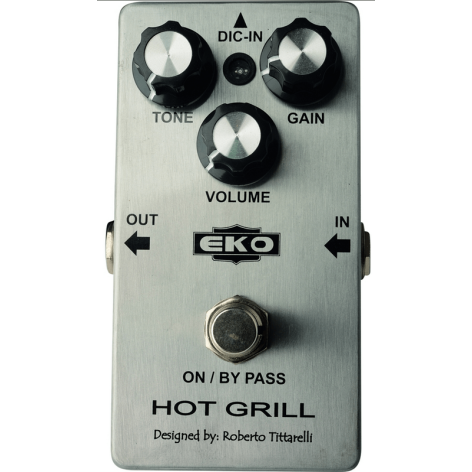 only pedals has eko hot grill distortion pedal 53
