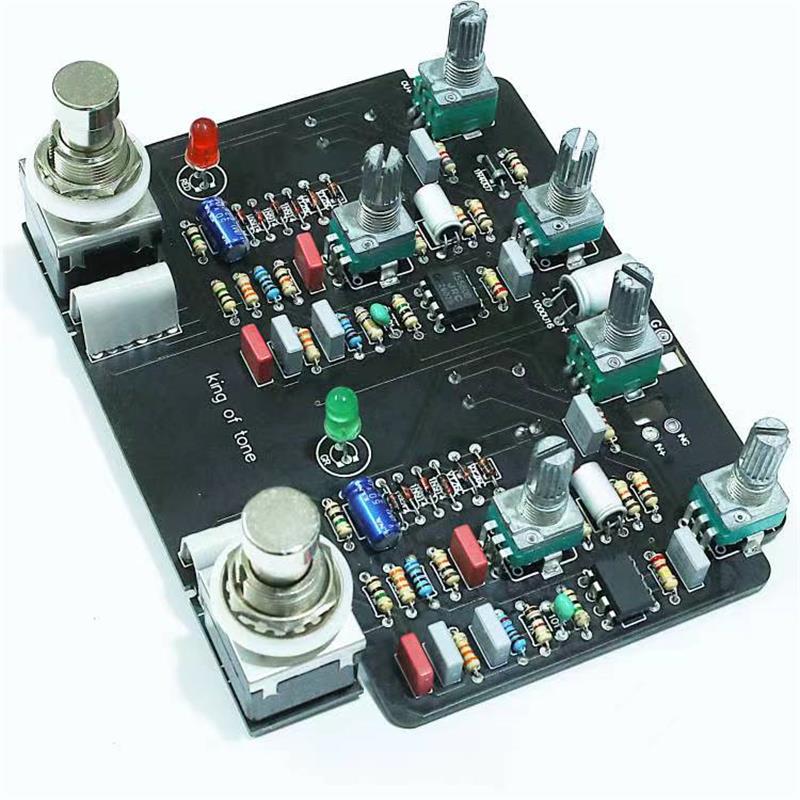 only pedals has lilt gladiator king of tone two channel overdrive pedal 54