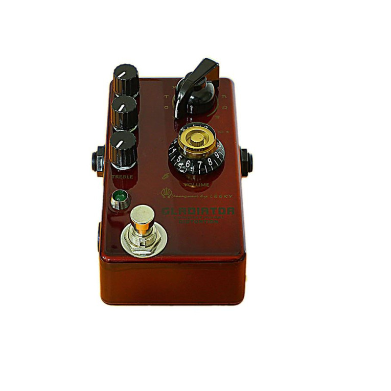 only pedals has lilt gladiator compact distortion guitar effect pedal 55