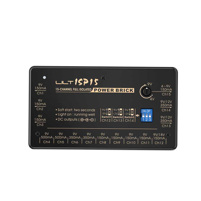only pedals has lilt 15 output isolated power supply 54