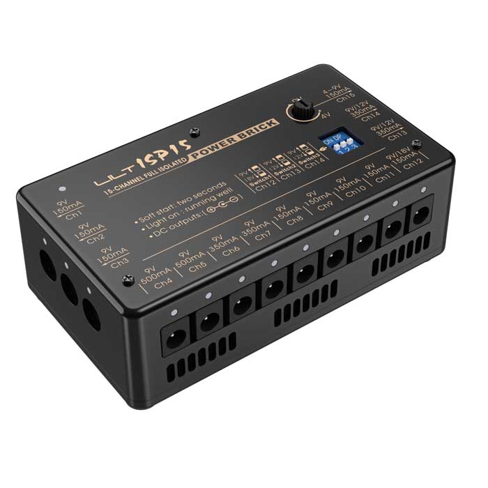 only pedals has lilt 15 output isolated power supply 53