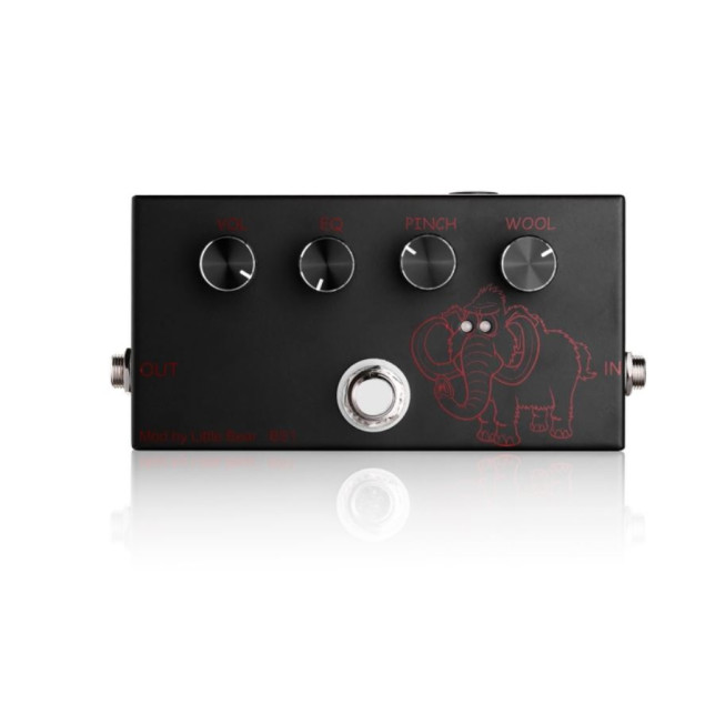 only pedals has little bear bs1 bass fuzz pedal clone of zvex woolly mammoth 57