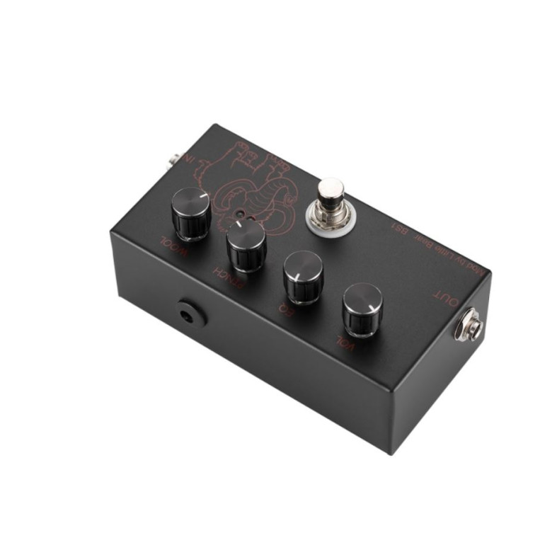 only pedals has little bear bs1 bass fuzz pedal clone of zvex woolly mammoth 54