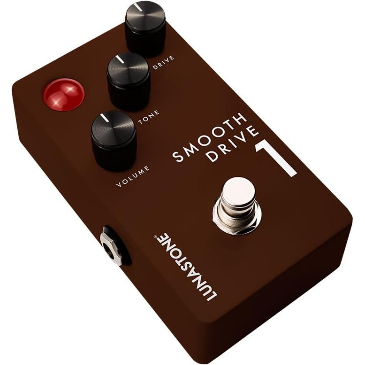only pedals has lunastone smooth drive 1 overdrive guitar pedal 54