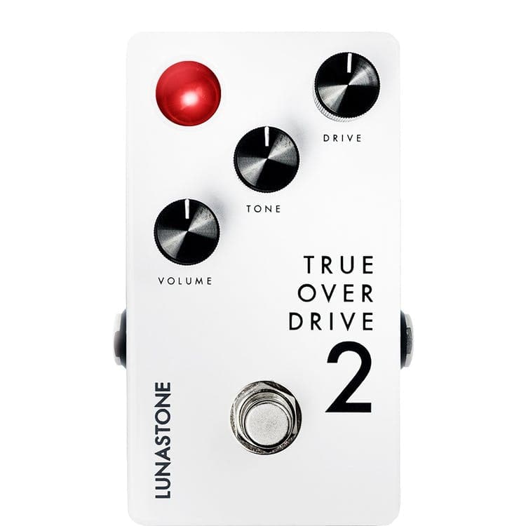 only pedals has lunastone true overdive 2 overdrive guitar pedal 53