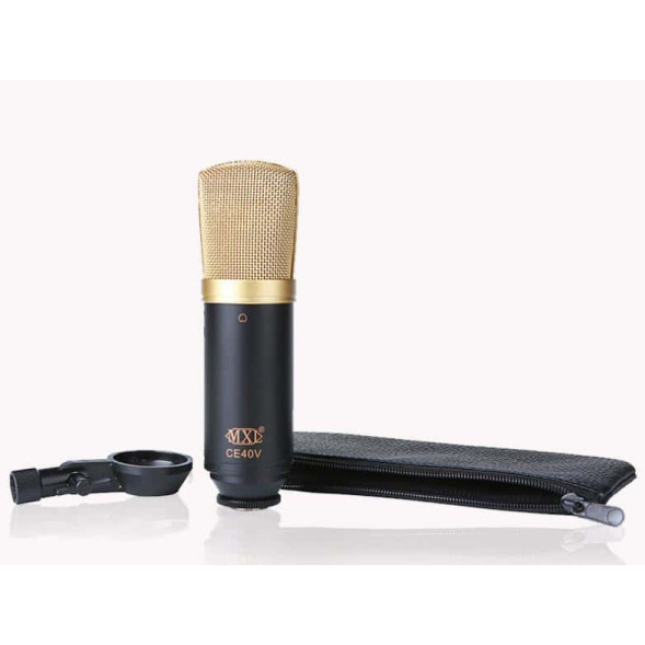 only pedals has mxl ce40v studio condenser microphone 56