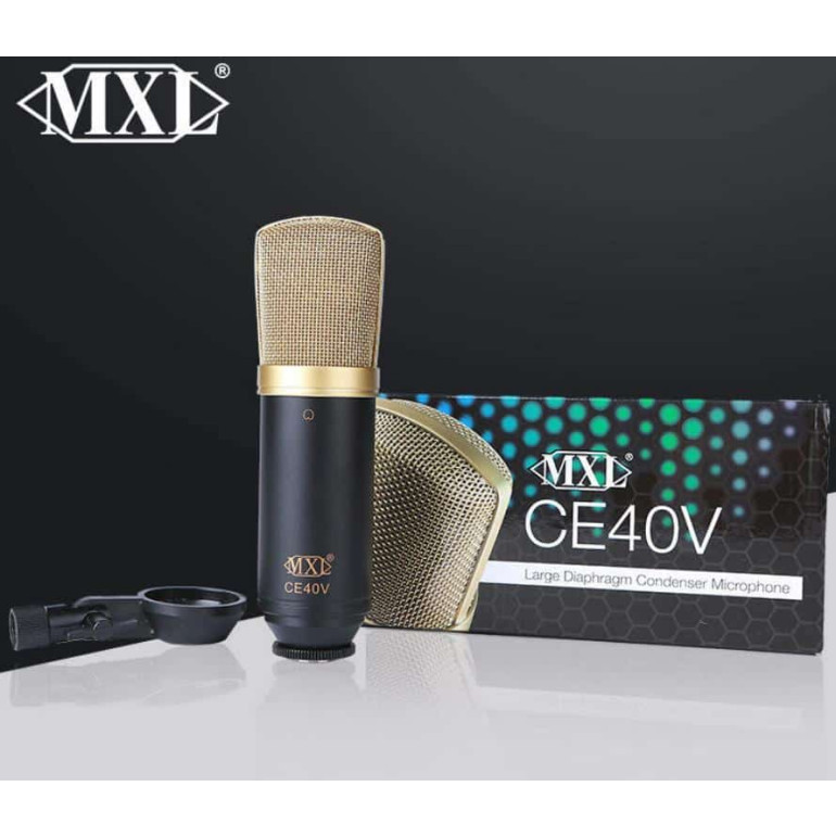 only pedals has mxl ce40v studio condenser microphone 55