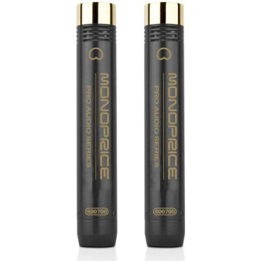 only pedals has monoprice 600700 condenser microphone pair 53