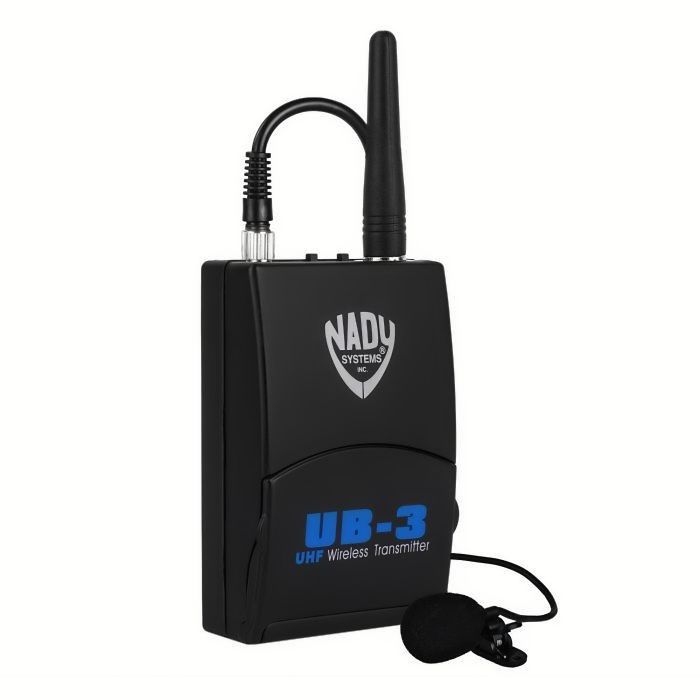 only pedals has nady uhf-3 lavalier wireless system 55