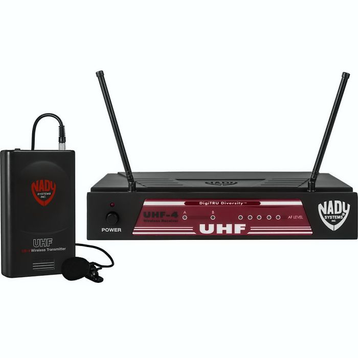 only pedals has nady uhf-4 lavalier wireless system 53