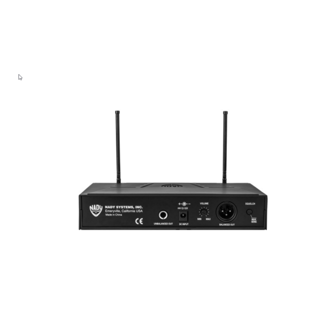 only pedals has nady uhf-4 lavalier wireless system 57