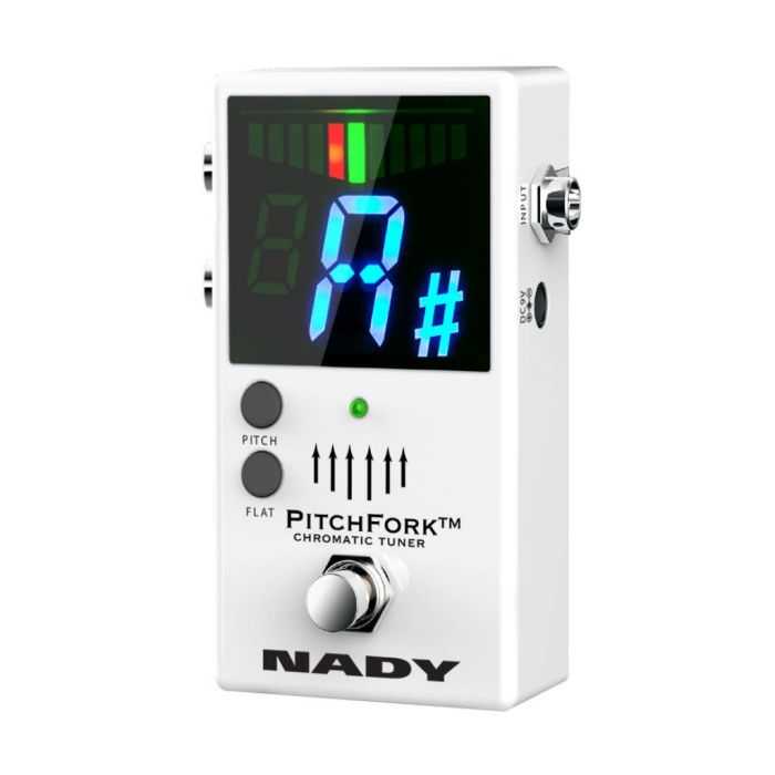 only pedals has nady pitchfork chromatic tuner guitar pedal 53