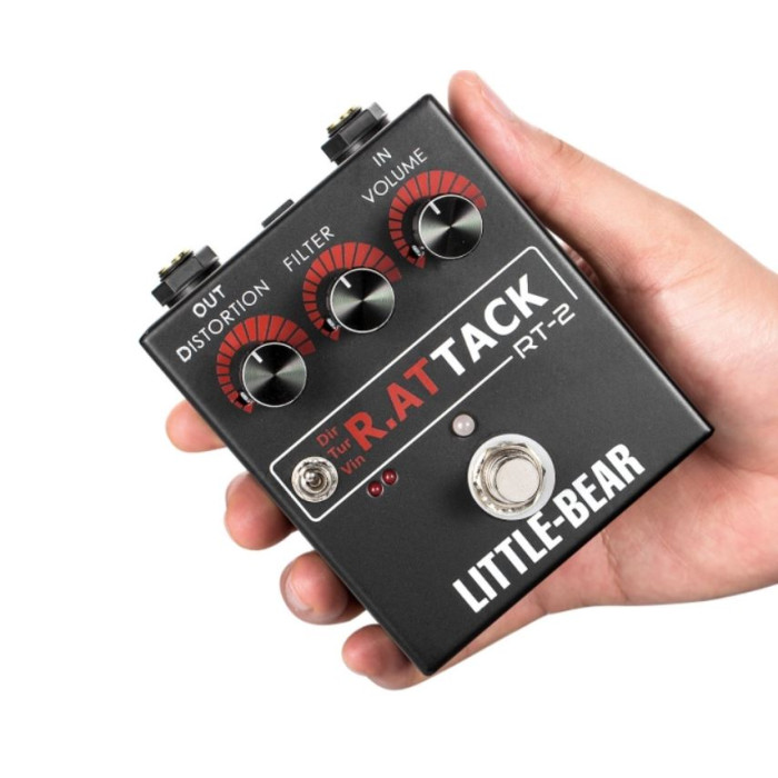 only pedals has little bear rt-2 r.attack proco rat clone 55