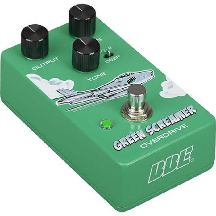 only pedals has bbe green screamer v2 is the next evolution of the classic “green” overdrive circuit. completely redesigned and built from the ground up 55
