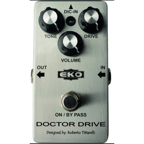 only pedals has eko doctor dive overdrive pedal 53
