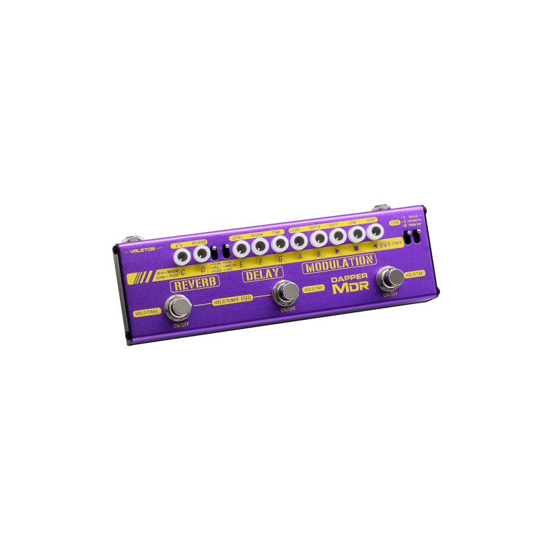 only pedals has valeton dapper mdr effects strip 53