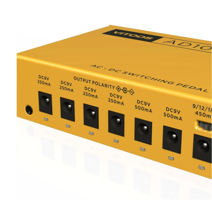 only pedals has vitoos ad10s-sv4 11 output isolated power supply 57