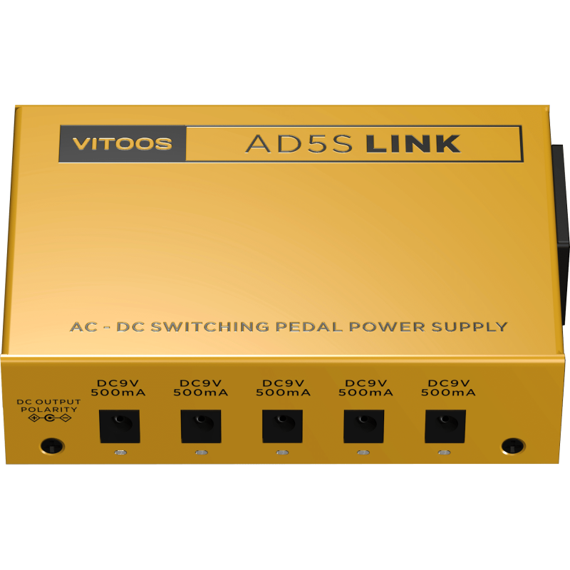 only pedals has vitoos ad5s link 5 output isolated power supply 56
