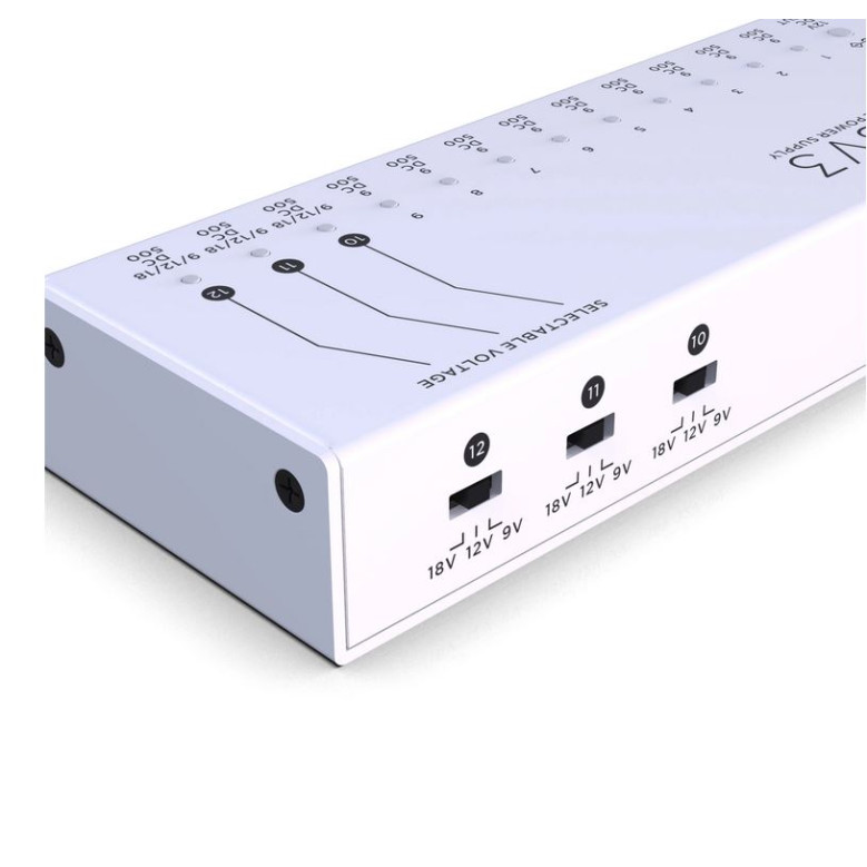 only pedals has vitoos dd12-sv3 12 output isolated power supply 59