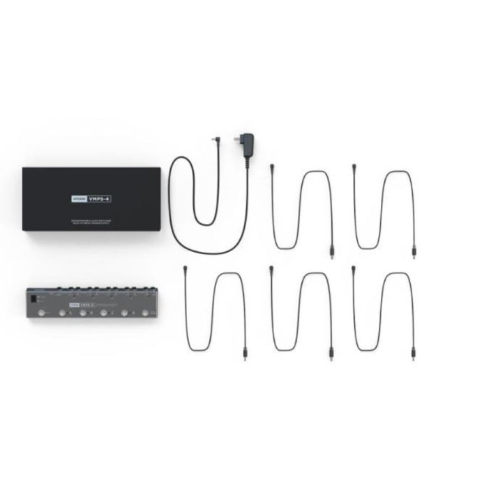 only pedals has vitoos vmps-4 pedal loop switcher with 5 output isolated power supply 63