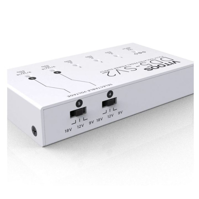 only pedals has vitoos dd5-sv2 5 output isolated power supply 58
