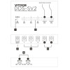 only pedals has vitoos dd5-sv2 5 output isolated power supply 64