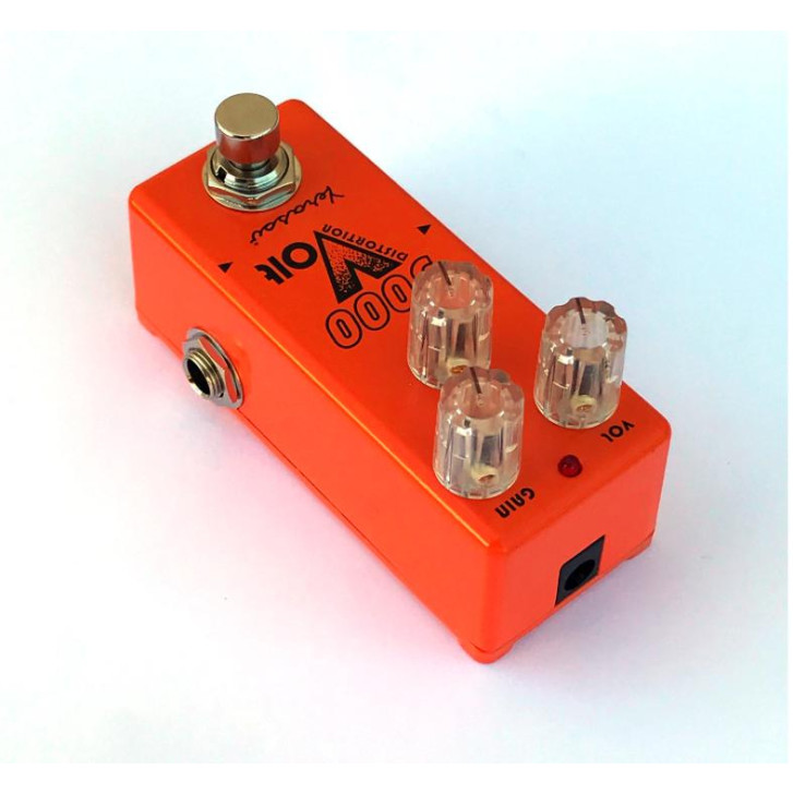 only pedals has yerasov 5000 volt mini distortion pedal 55