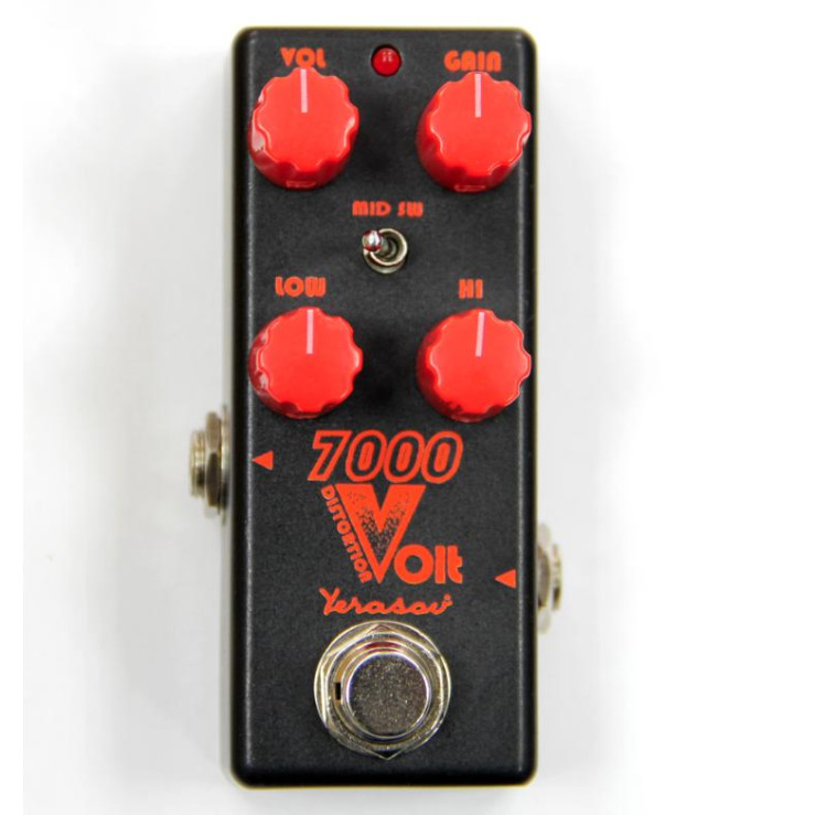 only pedals has yerasov 7000 volt mini distortion pedal 53