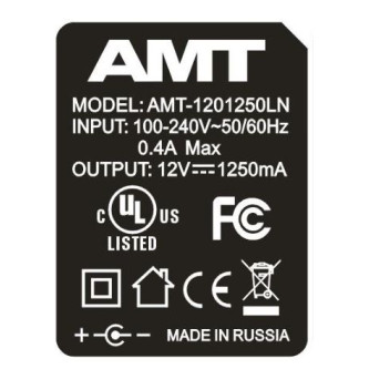 only pedals has amt yjs12n 12 volt power supply for preamp pedals 54