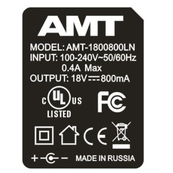 only pedals has amt yjs18n 18 volt power supply for amt preamp pedals 55