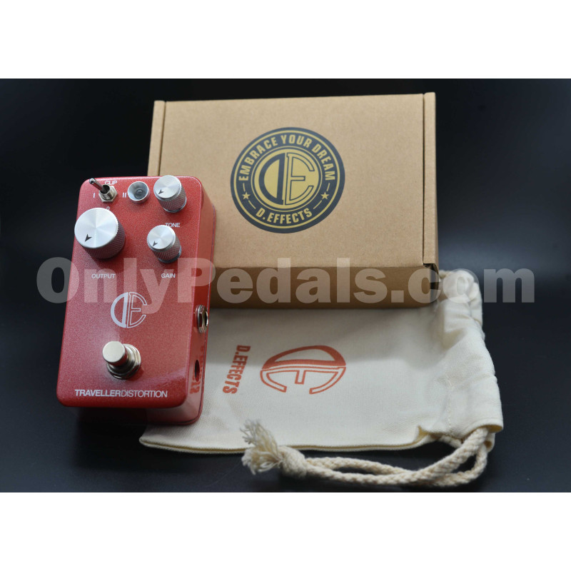only pedals has d effects traveller distortion chinese boutique guitar pedal 56