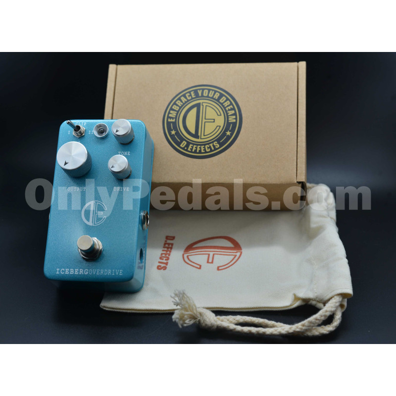 only pedals has d effects icerberg overdrive chinese boutique guitar pedal 56