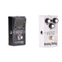only pedals has giannini tu-125 tuner and dl-103 delay 2 pedal combo 154