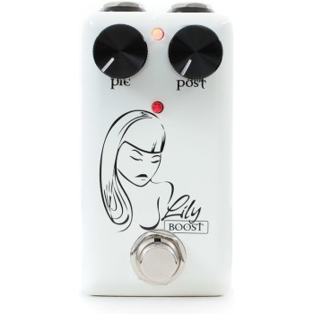 Red Witch Lily Boost Pedal