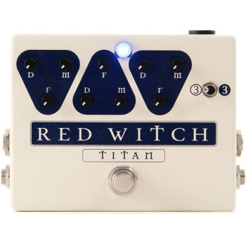 Red Witch Titan Triple Delay Pedal