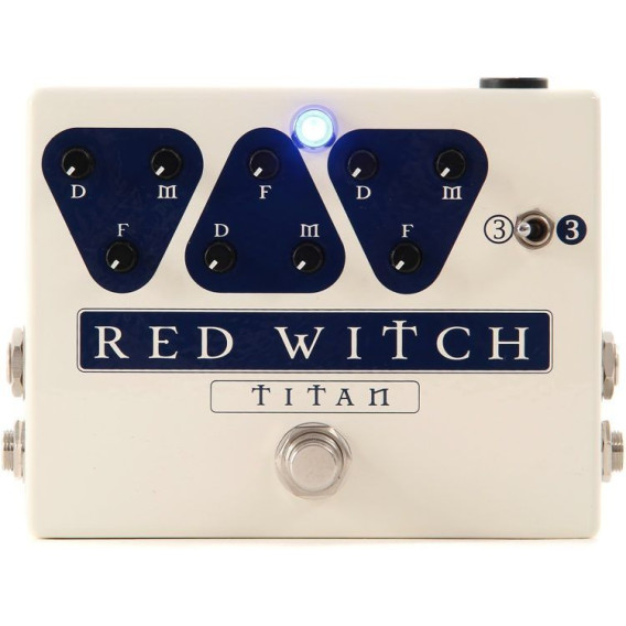 only pedals has red witch titan triple delay 53