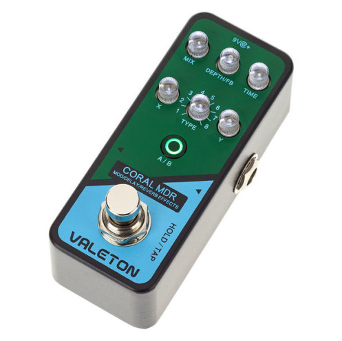 only pedals has valeton coral mdr modulation delay reverb 53