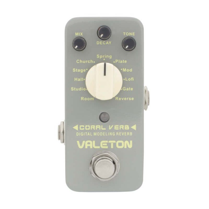 only pedals has valeton coral verb digital modeling reverb 53